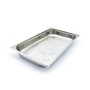 Recipient Gastronorm - GN 1/1 - 6,5 cm Adâncime - Oțel Inoxidabil - Perforat