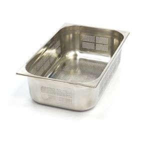 Recipient Gastronorm - GN 1/1 - 15 cm Adâncime - Oțel Inoxidabil - Perforat
