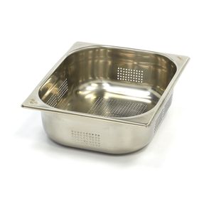 Recipient Gastronorm - GN 1/2 - 10 cm Adâncime - Oțel Inoxidabil - Perforat