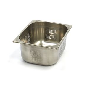 Recipient Gastronorm - GN 1/2 - 15 cm Adâncime - Oțel Inoxidabil - Perforat