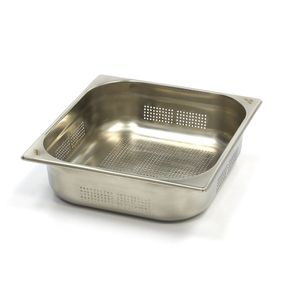 Recipient Gastronorm - GN 2/3 - 10 cm Adâncime - Oțel Inoxidabil - Perforat