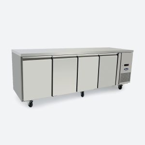 Masă Refrigerată cu 4 Uși și Blat de Lucru